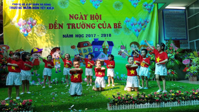 Tưng bừng "Ngày hội đến trường của bé" năm học 2017- 2018