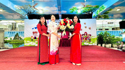 TRƯỜNG MẦM NON YẾT KIÊU TỔ CHỨC HOẠT ĐỘNG TRẢI NGHIỆM "BÉ TẬP LÀM HỌC SINH LỚP 1" TẠI TRƯỜNG TIỂU HỌC YẾT KIÊU