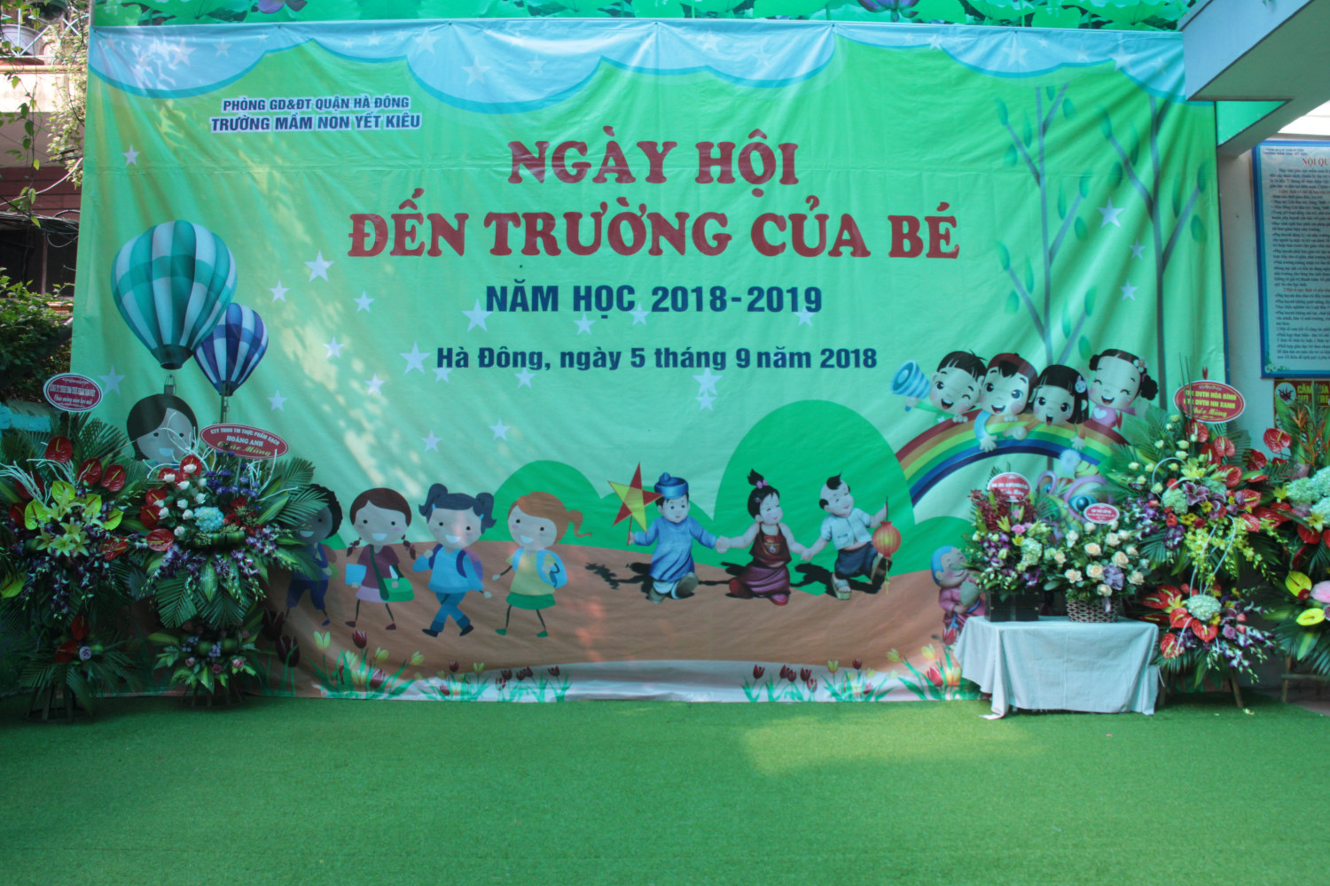 Vui mừng ngày hội đến trường của bé 2018-2019